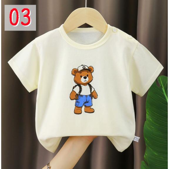 さくらんぼ 子供 半袖 Tシャツ クールネック チェリー柄 半袖Tシャツ