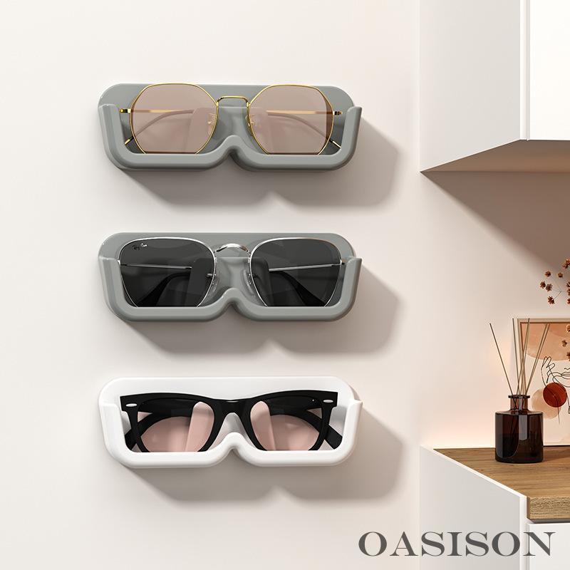 メガネスタンド サングラススタンド 壁掛け 吊り下げ 収納 ホルダー