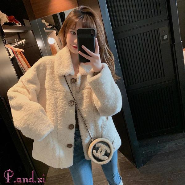 ボアコート エコファーコート レディース 冬 40代 新作 毛皮コート厚手