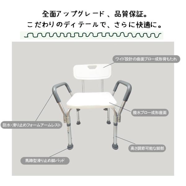 シャワーチェア 風呂椅子 介護用 バスチェア 風呂イス 高さ調節 人間