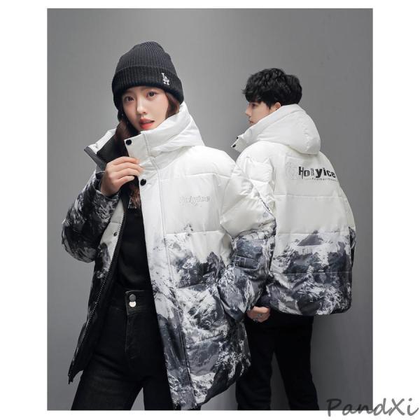 マンシングウェア　ダウンジャケット ホワイト/ブラック ダウンジャケット メンズ 白 防寒着 ダウン アウター コート 冬