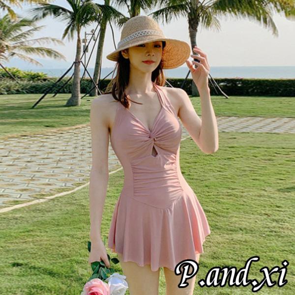 水着 レディース セパレート ワンピース ショートパンツ 上下セット