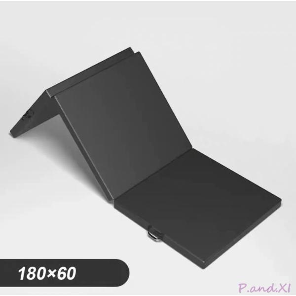 ストレッチマットトレーニングマット極厚4cm折りたたみ183×60ソフト