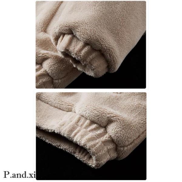 フリースジャケット メンズ ボアジャケット スタンドカラー ボアブルゾン アウター コート 大きいサイズ カジュアル 暖かい 軽量 アウトドア 男女兼用 | ブランド登録なし | 19