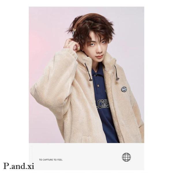 フリースジャケット メンズ ボアジャケット スタンドカラー ボアブルゾン アウター コート 大きいサイズ カジュアル 暖かい 軽量 アウトドア 男女兼用 | ブランド登録なし | 09