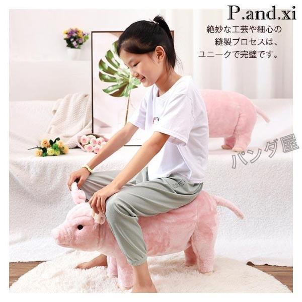 座れるぬいぐるみブタ ぶたぬいぐるみ 可愛い 癒し系 乗り物 乗用