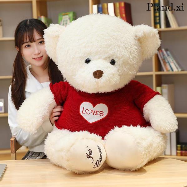 クマぬいぐるみ テディベア 熊 特大 かわいい サプライズプレゼント 抱き枕R ぬいぐるみ くま クマ 熊 かわいい テディベア 特大 大きいサイズ 服