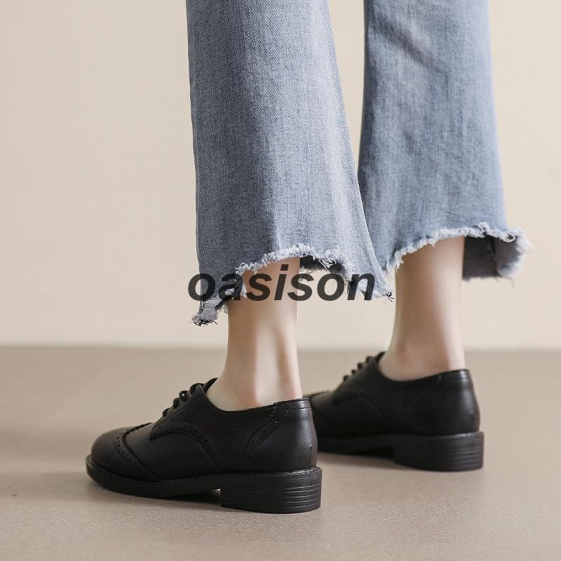 シューズ(女性用) Olivia レースアップシューズ オックスフォードシューズ レディース 靴