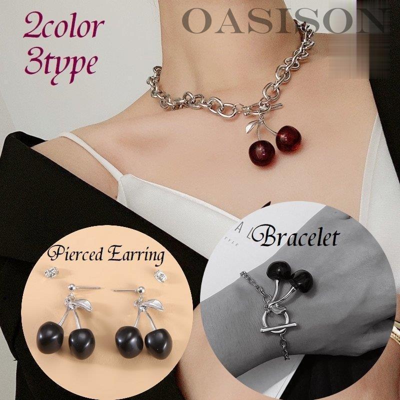 ネックレス レディース ブレスレット スタッドピアス 両耳用