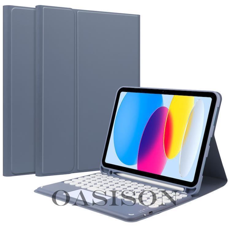 iPad キーボード ケース カバー ペンシル収納 第10世代 10.2 第9 8 7
