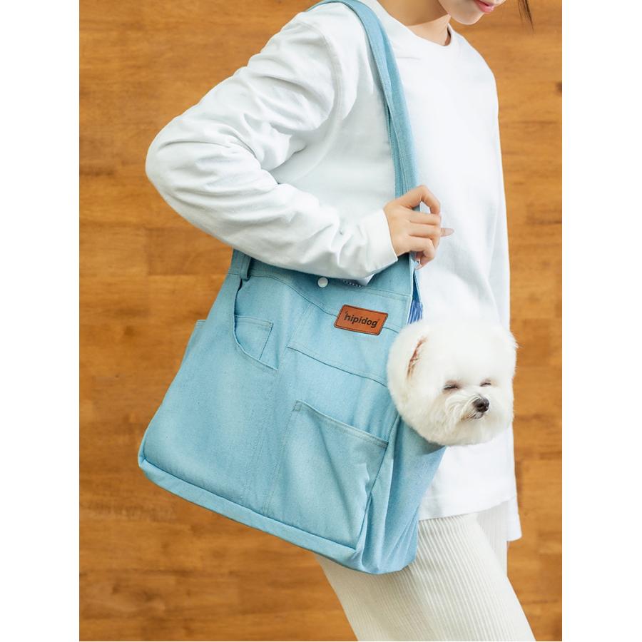 猫 犬 キャリーバッグ デニムリメイク 抱っこ紐 だっこひも カバン鞄