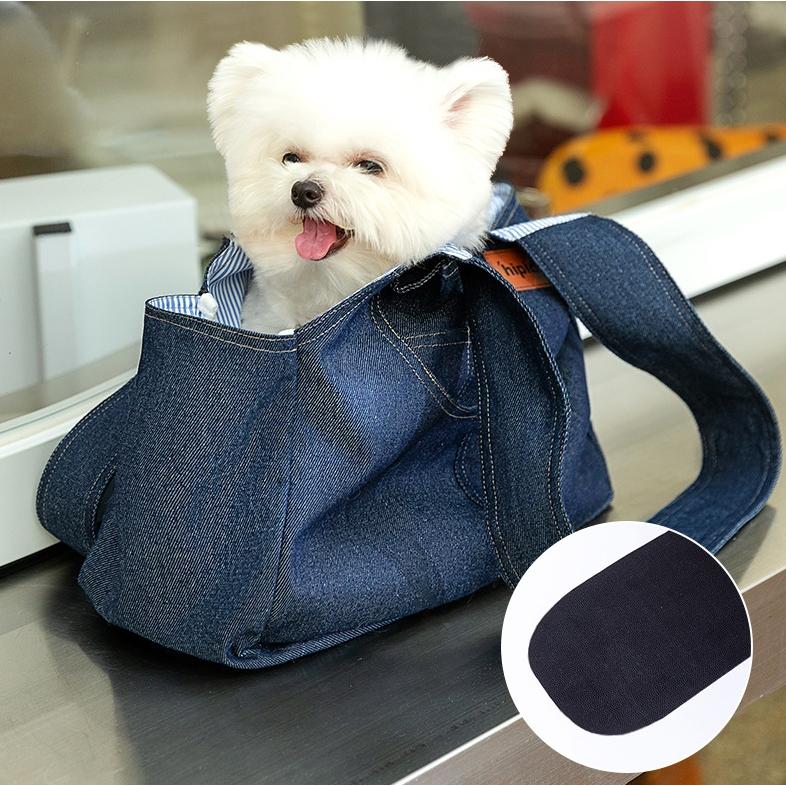 猫 犬 キャリーバッグ デニムリメイク 抱っこ紐 だっこひも カバン鞄