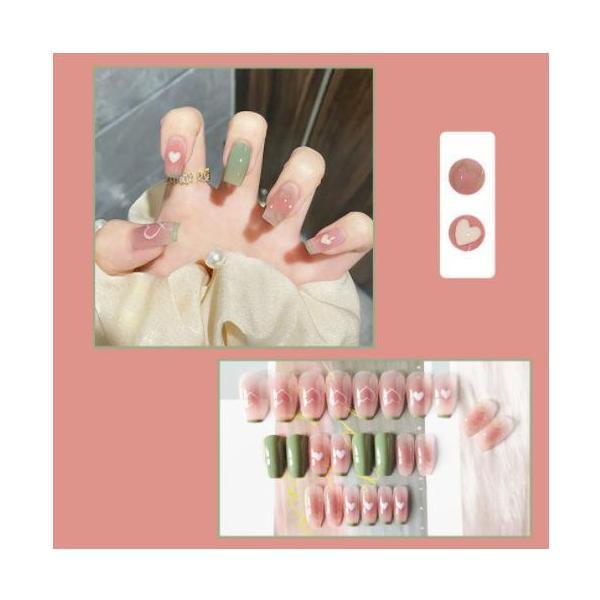 値下☆【未使用】⑤ネイルシート2種類4枚セ ット♡ ネイルチップ フットネイル デザインチップ 全20種 セルフネイル