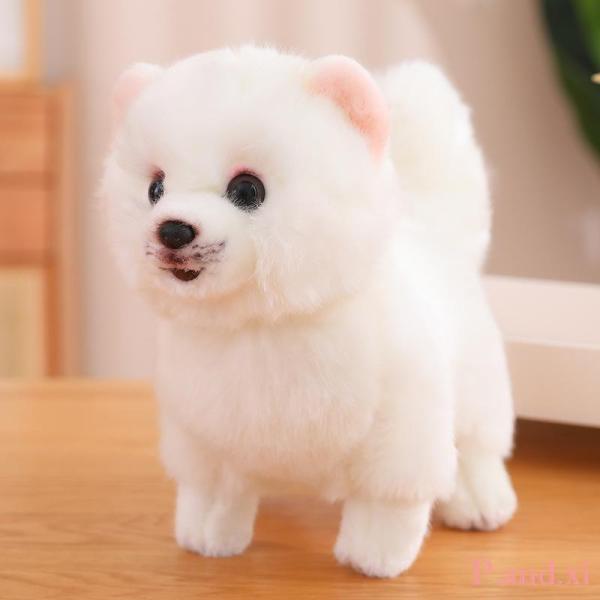 ぬいぐるみ ポメラニアン 犬 リアル 本物そっくり 生々しい いぬ 抱き