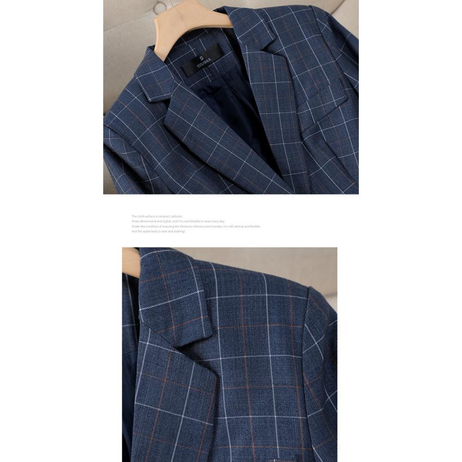 売り切り最終価格♪新品未使用☆ネイビーチェック柄パンツスーツ スーツ パンツスーツ レディース チェック柄 セレモニー フォーマル