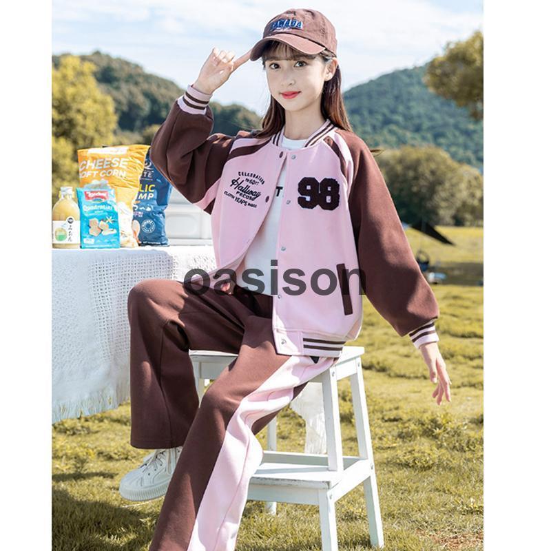 子供服 セットアップ キッズ 女の子 長袖 秋 上下セット Tシャツ