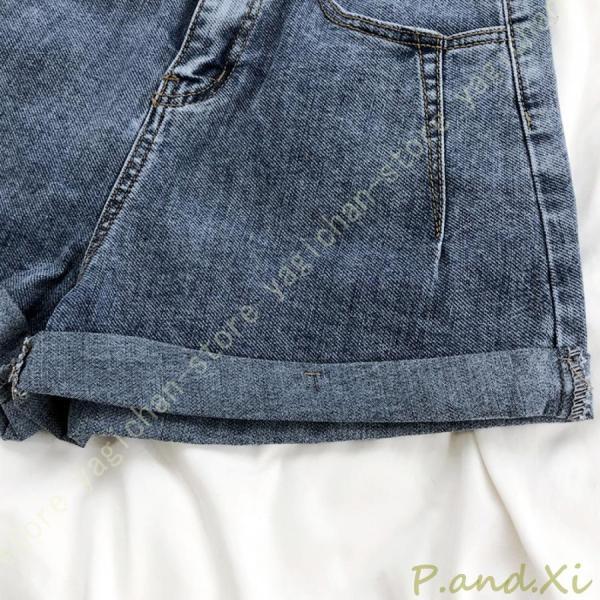 ショートパンツ レディース デニム キュロット パンツ ワイド おしゃれ