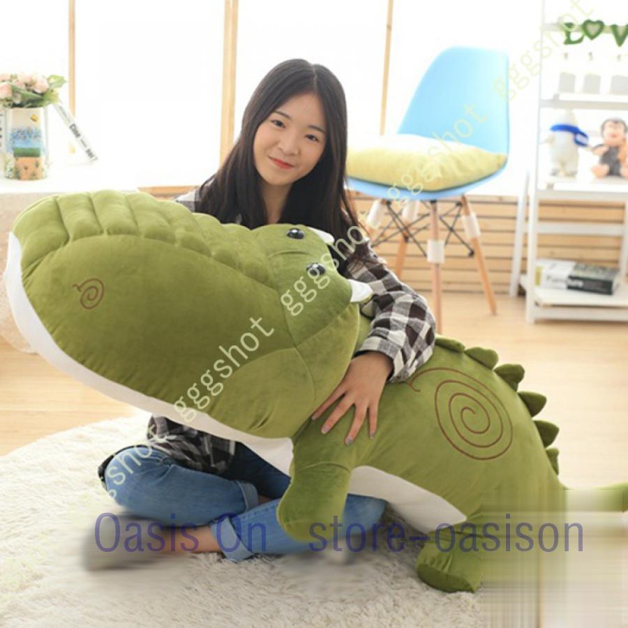 ぬいぐるみ 特大 80cm ワニ/鰐 大きいぬいぐるみ わにのぬいぐるみ