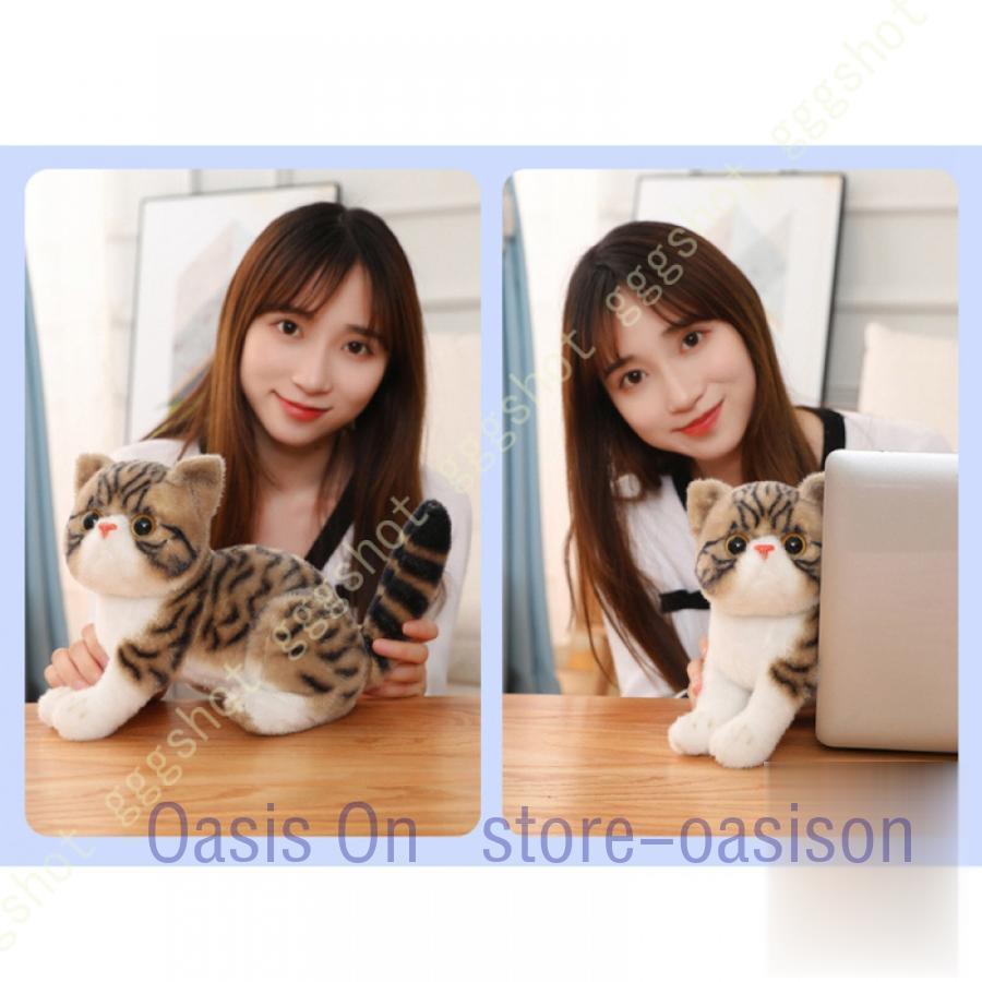 店飾りネコ 猫 ぬいぐるみ 抱き枕 ねこ 洗える かわいい リアル 猫抱き