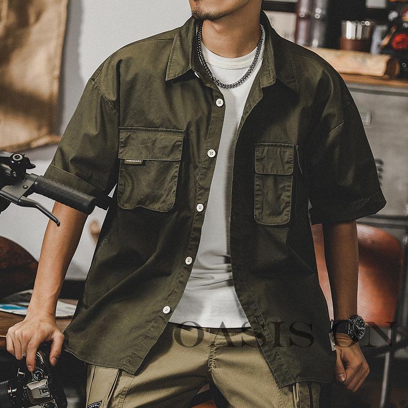 シャツ メンズ メンズシャツ Tシャツ ミリタリーシャツ ワークシャツ