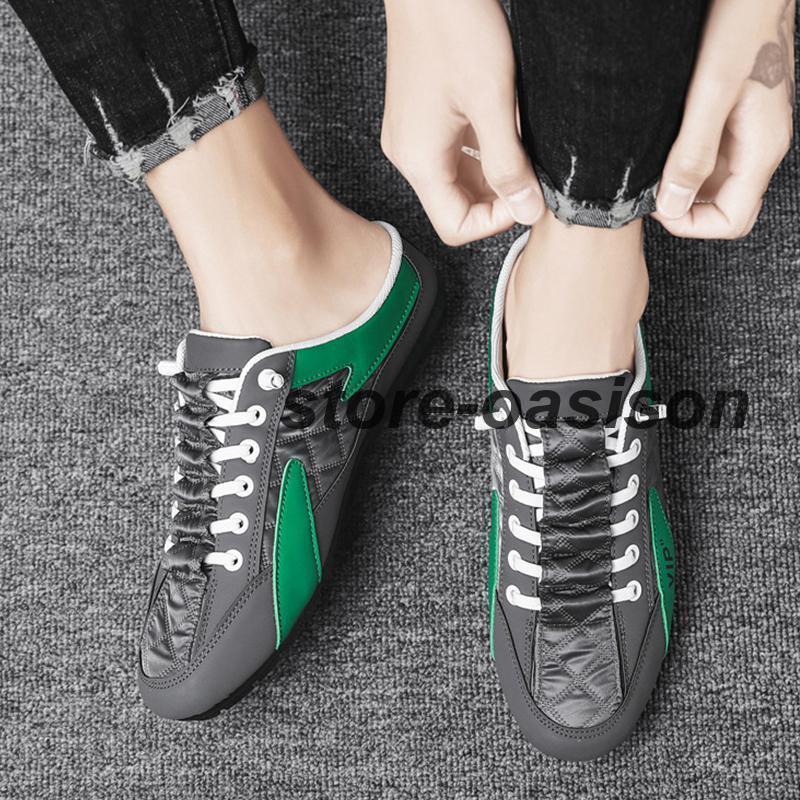 スニーカー かかとなしスリッポン スリップオン クロッグ