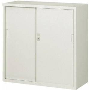 スチール戸引違書庫880×400×880 N303D(ネオグレー) トラスコ(TRUSCO)