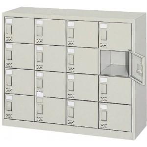 シューズボックス16人用1050×380×880 SC-16W トラスコ(TRUSCO)