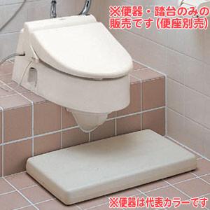 和風便器改造用腰掛便器(ロータンク用) スワレット+踏台 CS501+A500