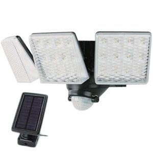 LEDソーラーセンサーライト 3灯式 DLS-7T300 DAISHIN(大進) : オアシス