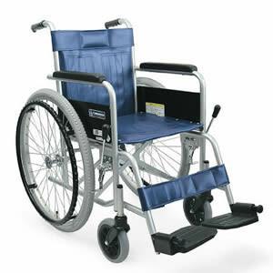 病院施設向け スチール製 自走式車椅子 KR801N カワムラサイクル｜oasisu