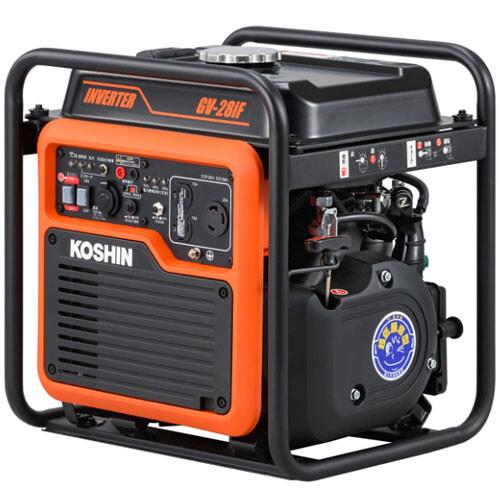オープン インバーター発電機 GV-28iF 工進(KOSHIN) 2800VA : オアシス