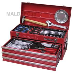 角工具セット 赤 9.5sq 59pc S-59313 Seednew : オアシスプラス - 通販