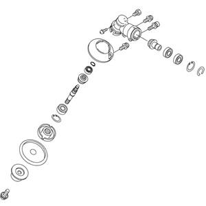 ギアケースアッセンC 共立(kioritz) 肩掛式刈払機 SRE2420GHTA