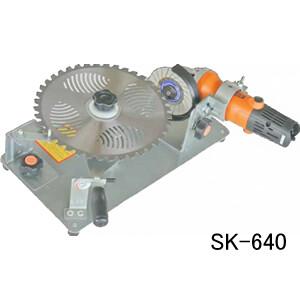チップソー専用研磨機 らくらくケンマ SK-640 高速グラインダー付 新興