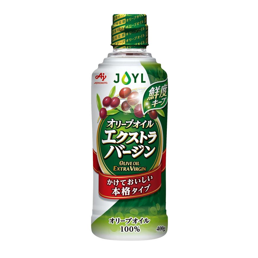 JOYL オリーブオイル エクストラバージン (オリーブオイル 100%) 味の素 J-オイルミルズ 瓶 400g : ペンギン堂雑貨店 ...