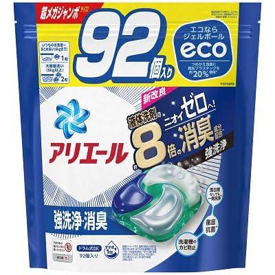 P&Gアリエール ジェルボール 4D つめかえ用 超メガジャンボサイズ 92個