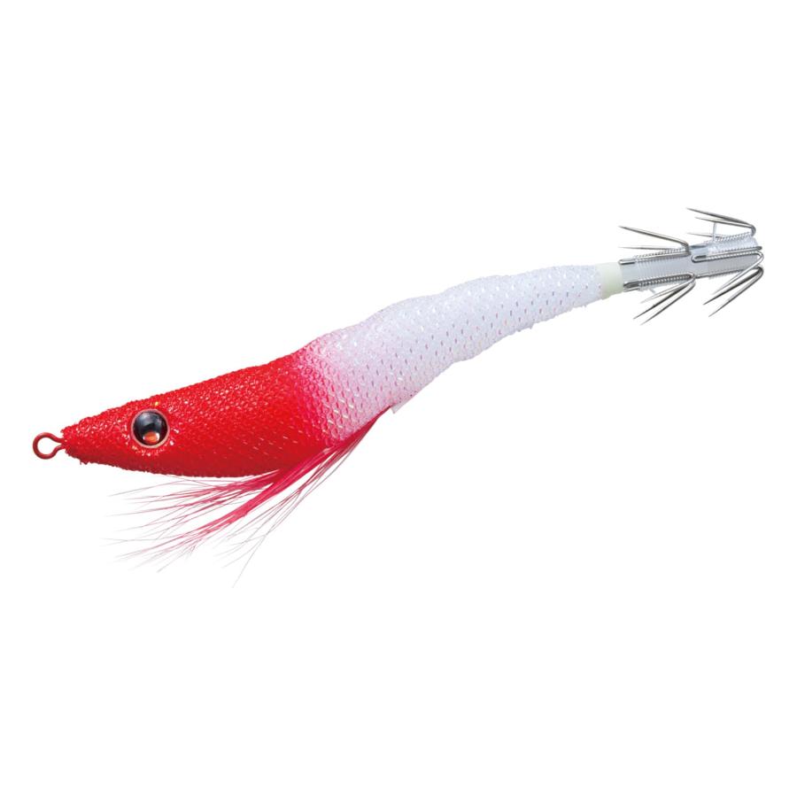 DUEL（デュエル） スッテ EZ-SLIM 布巻 95mm 重量:6g -ホワイトレッド