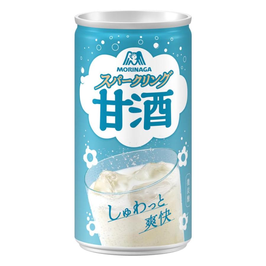 森永 スーパークリング甘酒 190ml 30本入り×２箱　合計60本 森永製菓 スパークリング 甘酒 190ml ×30缶 : ペンギン堂雑貨店 - 通販