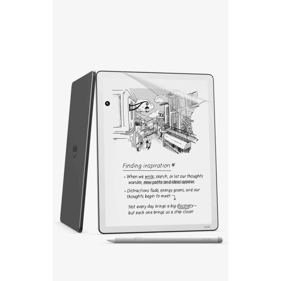 【未開封】Kindle Scribe　本体・カバー・保護フィルムの３点セット ナカバヤシ Kindle Scribe (2026年発売) 用保護フィルム ペーパー