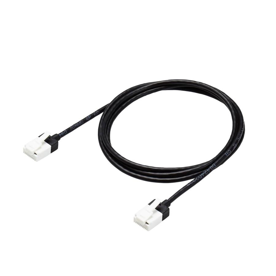 【1-2回使用】エレコム ELECOM CAT6 LANケーブル 残80m以上 ELECOM（エレコム） LANケーブル CAT6A 1m ツメが折れない スーパー