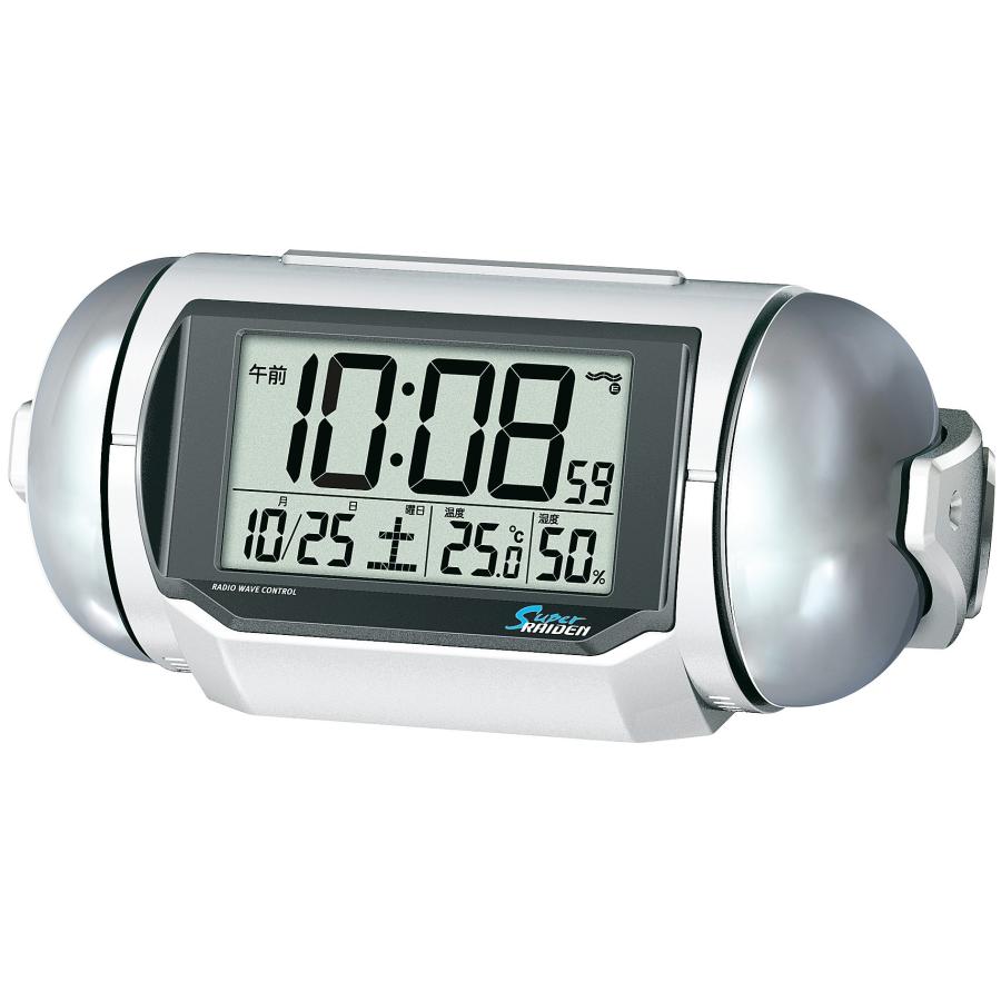 SEIKO（セイコー） 目覚まし時計 クロック 電波 デジタル 大音量 PYXIS