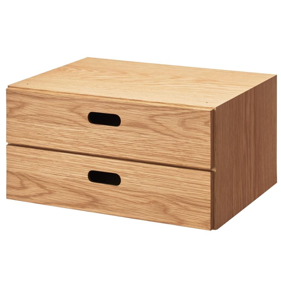 無印良品（MUJI） スタッキングチェスト 幅37×奥行28×高さ18.5cm