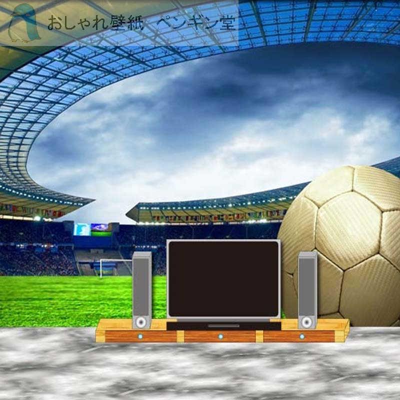 壁紙 ３d 立体 おしゃれ Diy お店 部屋 子供部屋 リビング 寝室 輸入壁紙 風景 スタジアム サッカーボール 防水 Ae おしゃれ壁紙カーテンのペンギン堂 通販 Yahoo ショッピング