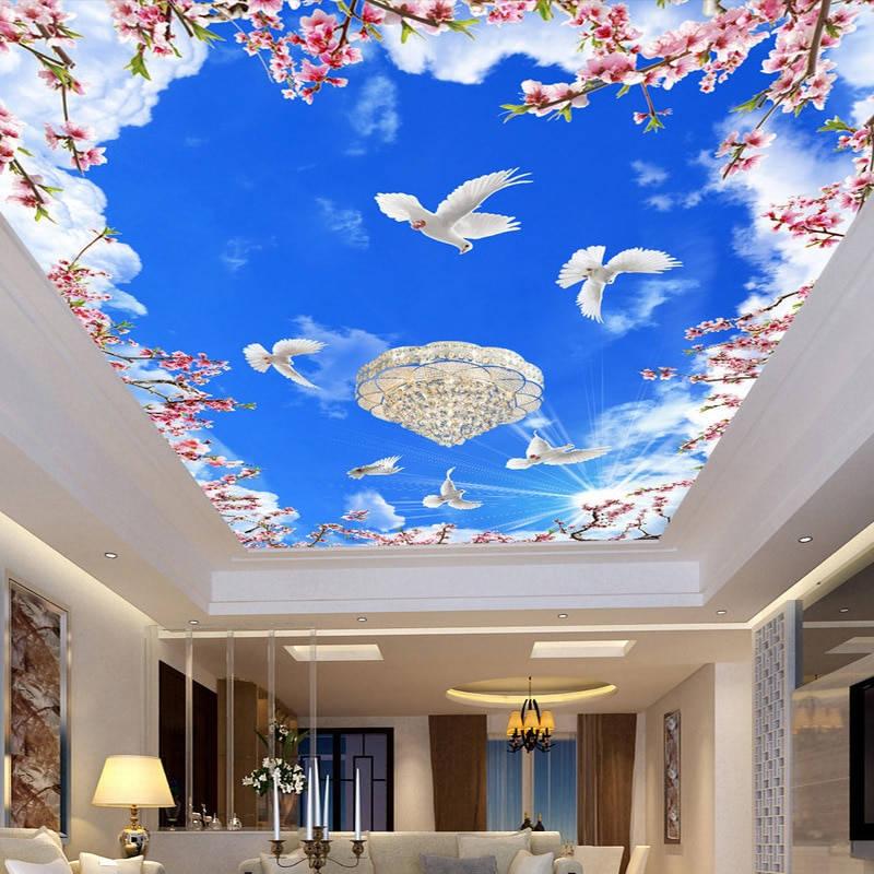 壁紙 ３d 立体 おしゃれ Diy お店 部屋 天井用 リビング 寝室 輸入壁紙 自然 花 鳥 空 防水 Ae おしゃれ壁紙カーテンのペンギン堂 通販 Yahoo ショッピング