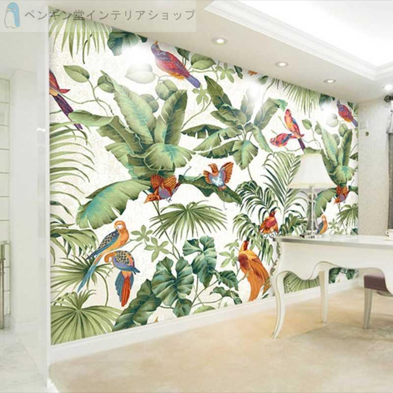 壁紙 ３d 立体 おしゃれ お店 部屋 リビング 輸入壁紙 防水 防カビ 防音 モンステラ 葉っぱ 緑 立体 Diy Ae おしゃれ壁紙カーテンのペンギン堂 通販 Yahoo ショッピング