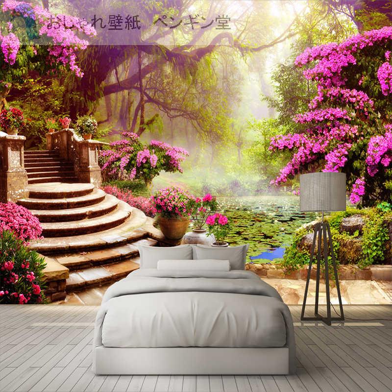 壁紙 ３d 立体 おしゃれ Diy お店 部屋 リビング 寝室 輸入壁紙 自然 風景 防水 Ae おしゃれ壁紙カーテンのペンギン堂 通販 Yahoo ショッピング