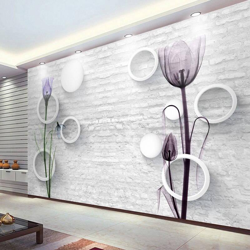 壁紙 ３d 立体 おしゃれ Diy お店 部屋 リビング 寝室 輸入壁紙 幾何学 丸 自然 花 ホワイト系 防水 Ae おしゃれ壁紙カーテンのペンギン堂 通販 Yahoo ショッピング