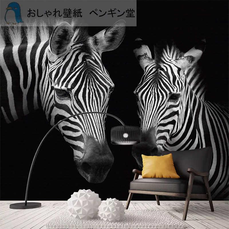 壁紙 ３d 立体 おしゃれ Diy お店 部屋 リビング 寝室 輸入壁紙 動物 馬 ブラック系 防水 Ae おしゃれ壁紙カーテンのペンギン堂 通販 Yahoo ショッピング