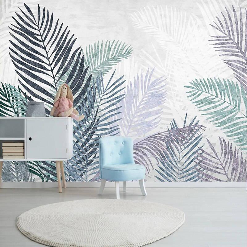 壁紙 ３d 立体 おしゃれ Diy お店 部屋 リビング 寝室 輸入壁紙 南国 葉 シンプル モダン 防水 Ae おしゃれ壁紙カーテンのペンギン堂 通販 Yahoo ショッピング