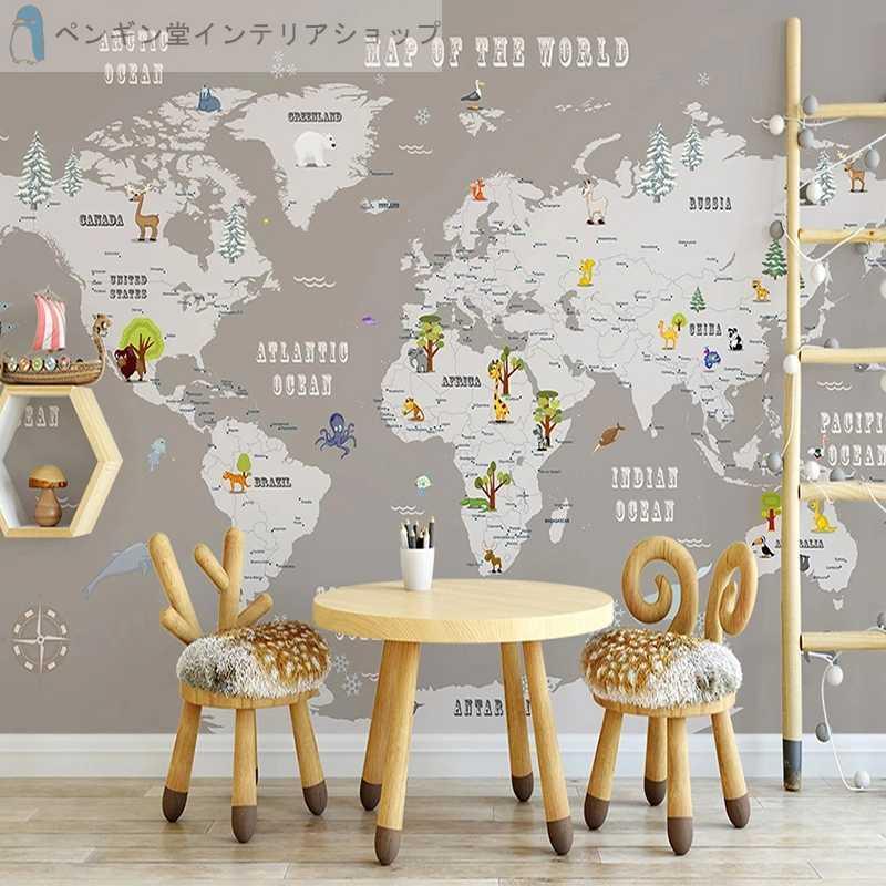 壁紙 ３d 立体 おしゃれ Diy お店 部屋 子供部屋 リビング 寝室 輸入壁紙 世界地図 防水 Ae おしゃれ壁紙カーテンのペンギン堂 通販 Yahoo ショッピング
